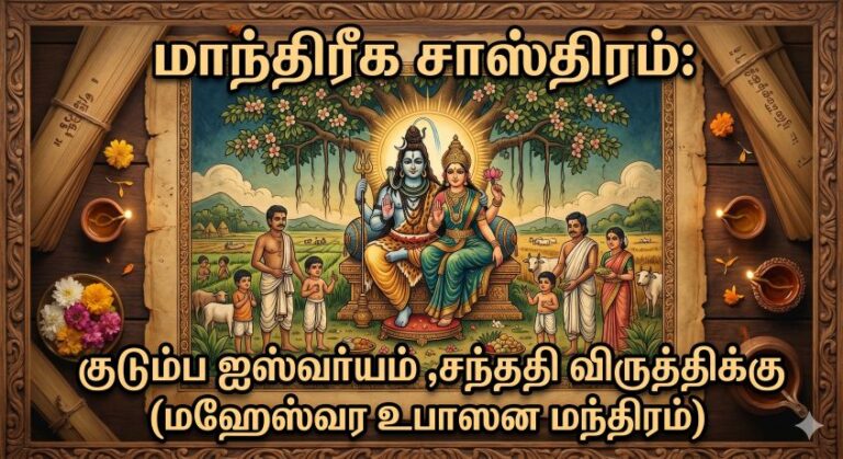 மஹேஸ்வர உபாஸன மந்திரம்