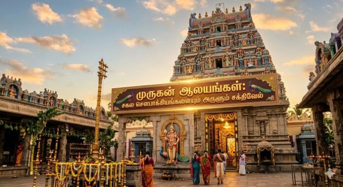 முருகன் ஆலயங்கள்:சகல சௌபாக்கியங்களையும் அருளும் சக்திவேல்