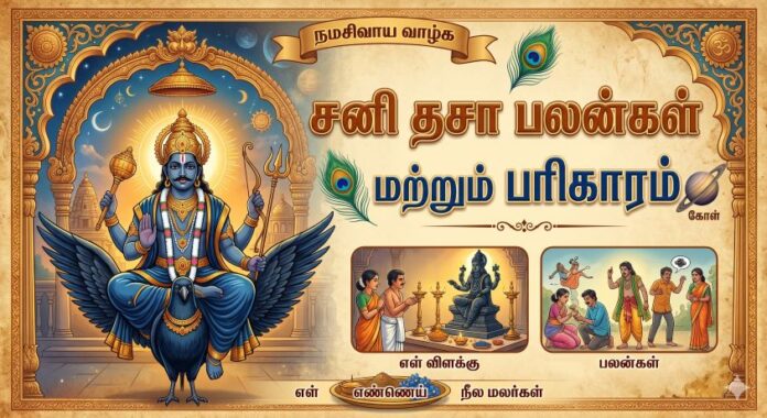 சனி தசா பலன்கள்
