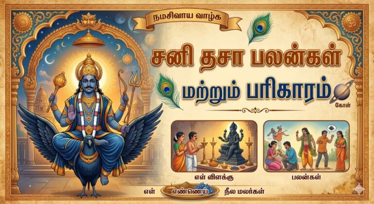 சனி தசா பலன்கள்