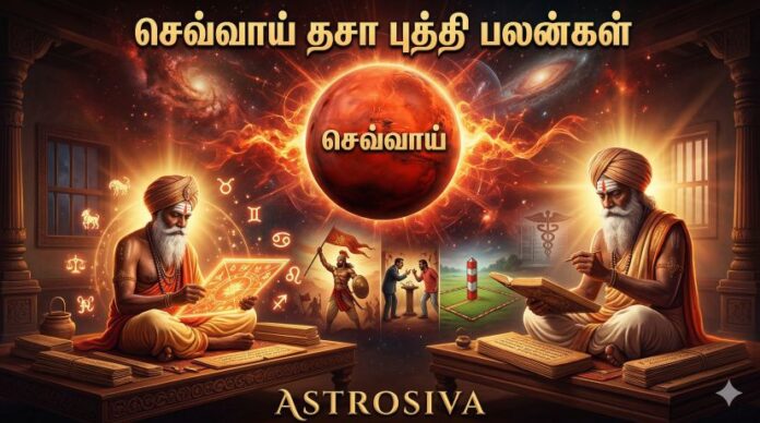 செவ்வாய் தசா புத்தி பலன்கள்
