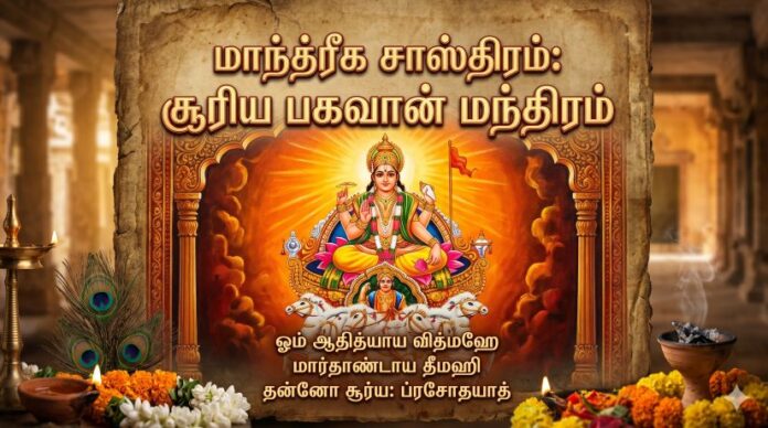 மாந்த்ரீக சாஸ்திரம் சூரிய பகவான் மந்திரம்