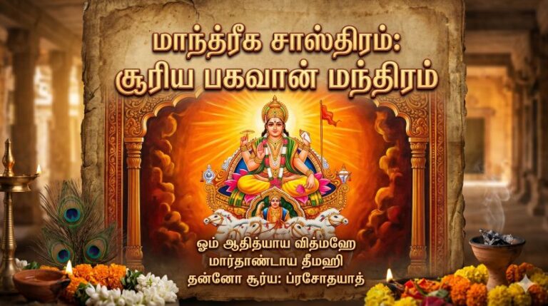 மாந்த்ரீக சாஸ்திரம் சூரிய பகவான் மந்திரம்