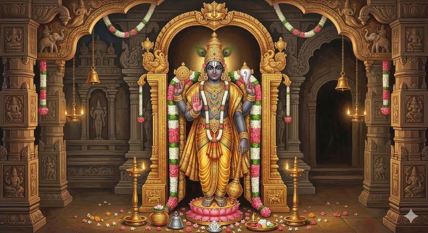 திவ்ய தேசம் 6-அப்பக்குடத்தான் கோவில் ,கோவிலடி 9 திவ்ய தேசம்-6