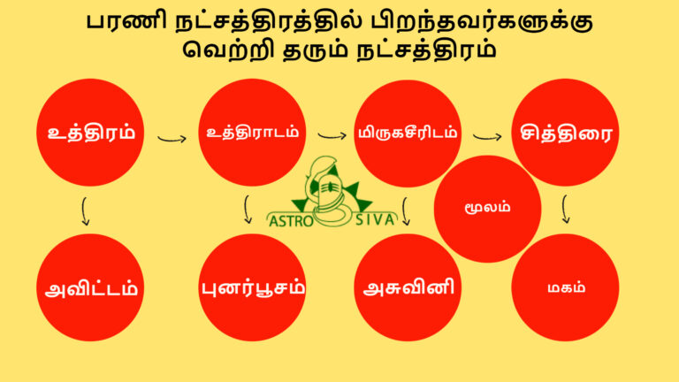 பரணி நட்சத்திரத்தில் பிறந்தவர்களுக்கு வெற்றி தரும் நட்சத்திரம்