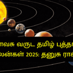 விசுவாவசு வருட தமிழ் புத்தாண்டு பலன்கள் 2025: தனுசு ராசி