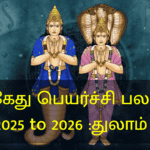 ராகு கேது பெயர்ச்சி பலன்கள் 2025 to 2026 :துலாம்