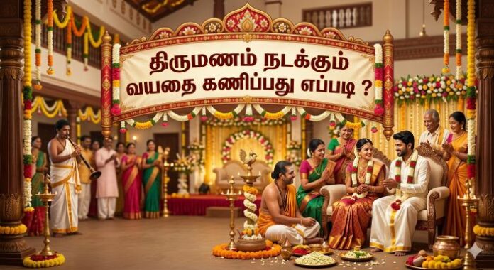 திருமணம் நடக்கும் வயதை கணிப்பது எப்படி ?