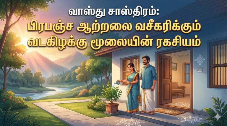 வாஸ்து சாஸ்திரம்:பிரபஞ்ச ஆற்றலை வசீகரிக்கும் வடகிழக்கு மூலையின் ரகசியம்!!